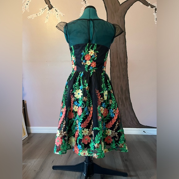 ModCloth Floral Embroidered Dress - Picture 2 of 5